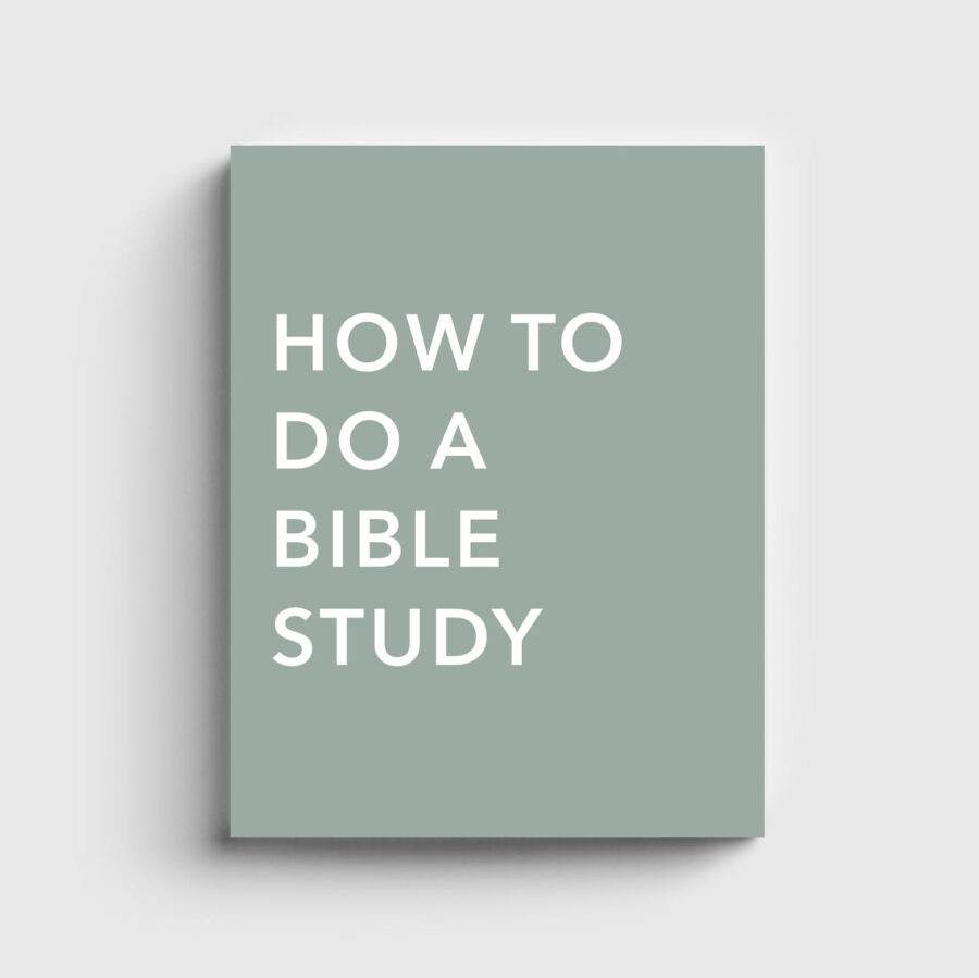 How to do a Bible Study